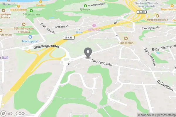 BoSmart Apartments - Törnrosgatan 2A, 426 68 Göteborg, Sverige karta