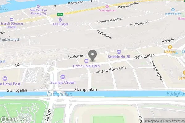 Clarion Collection Hotel Odin - Odinsgatan 6, Centrum, 41103 Göteborg, Sverige karta
