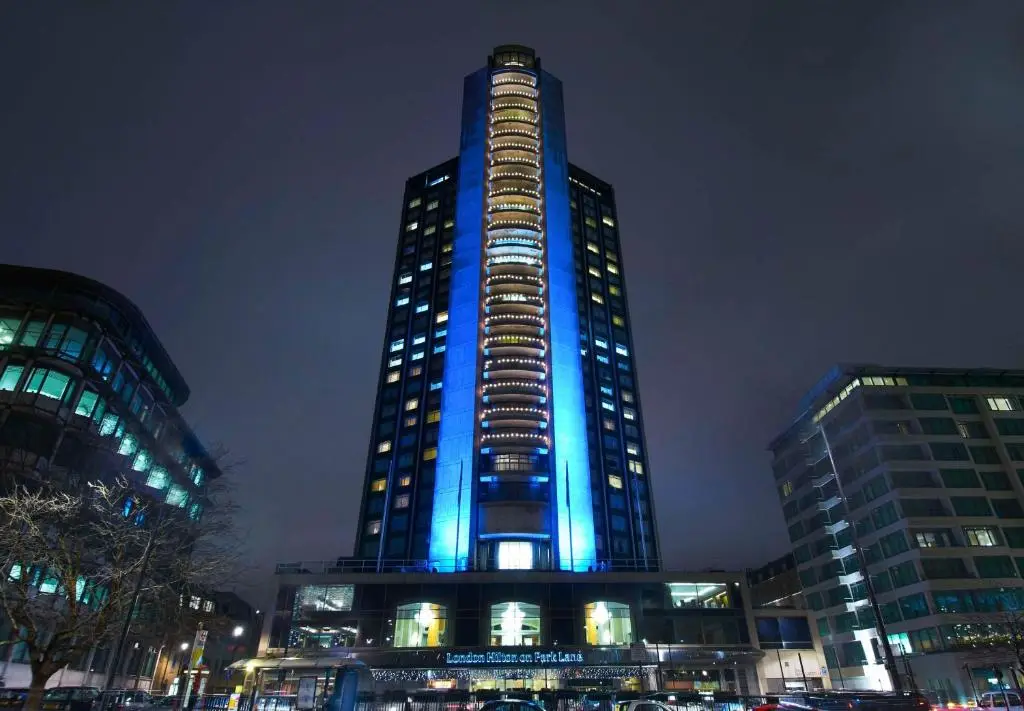 London Hilton on Park Lane - 22 Park Lane, Westminster, London, W1K 1BE, Storbritannien