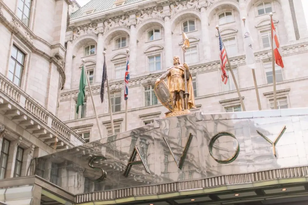 The Savoy - Strand, Westminster, London, WC2R 0EU, Storbritannien