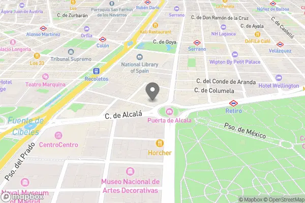 Hospes Puerta de Alcalá - Plaza de la Independencia, 3, Salamanca, 28001 Madrid, Spanien karta