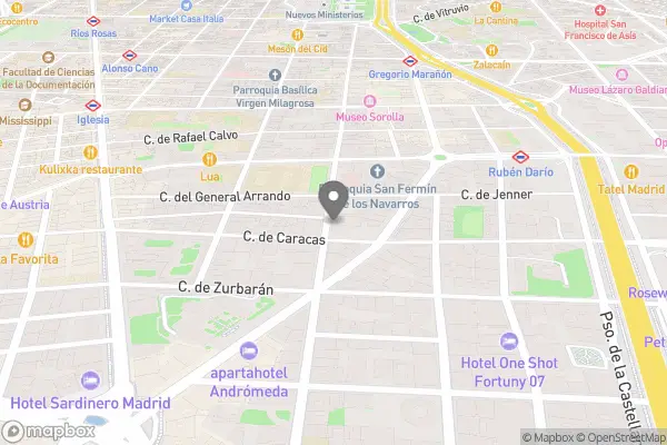 Santo Mauro, a Luxury Collection Hotel, Madrid - Zurbano, 36, Chamberi, 28010 Madrid, Spanien karta