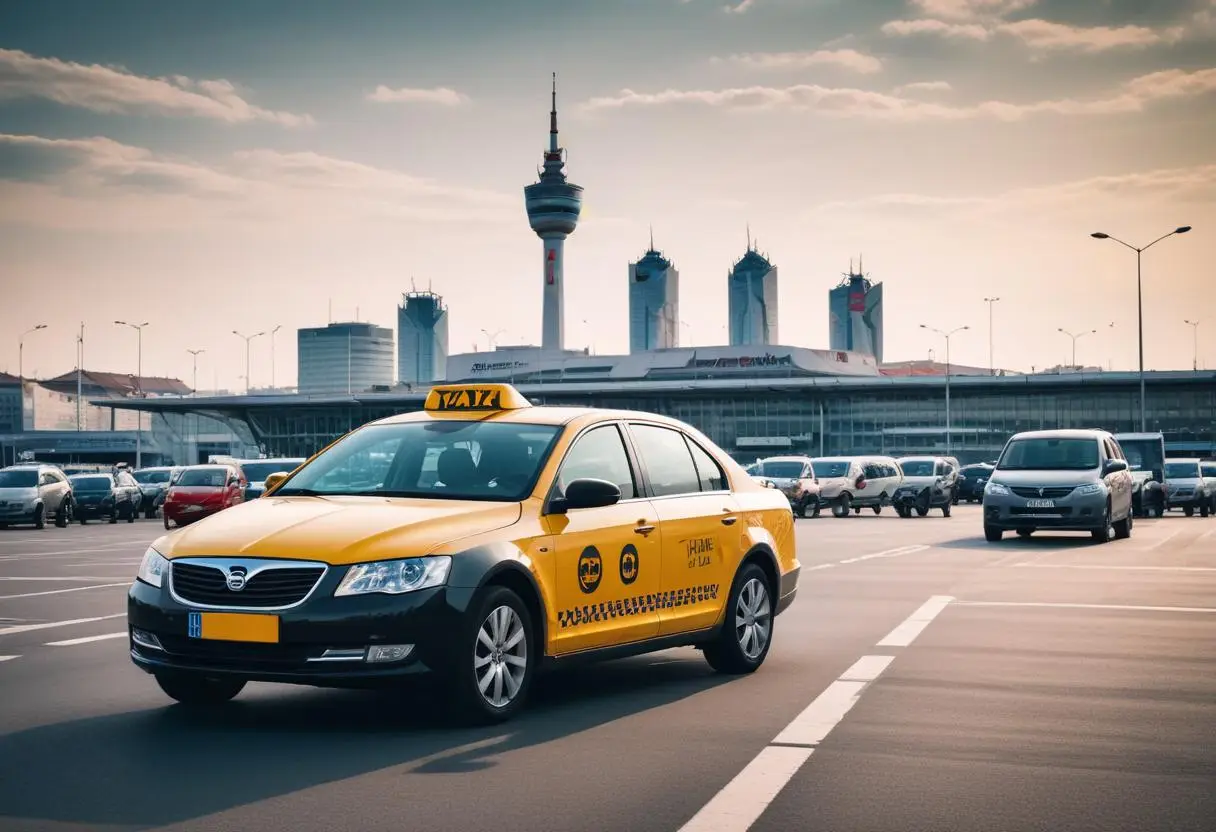 Taxi i Brno illustration
