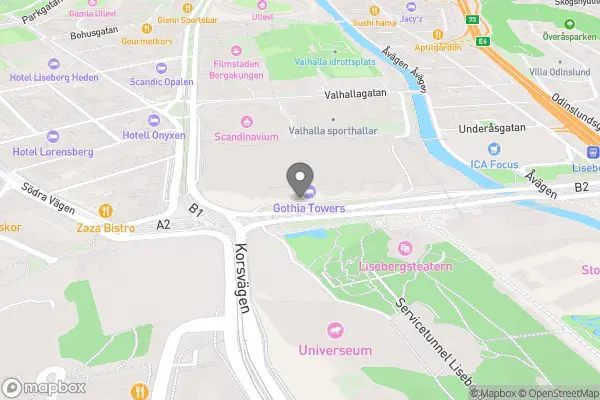 Upper House - Mässans gata 24, 25:e våningen, Centrum, 41251 Göteborg, Sverige karta